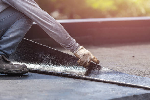 Professional Waterproofing technician working in Jacksonville, NC